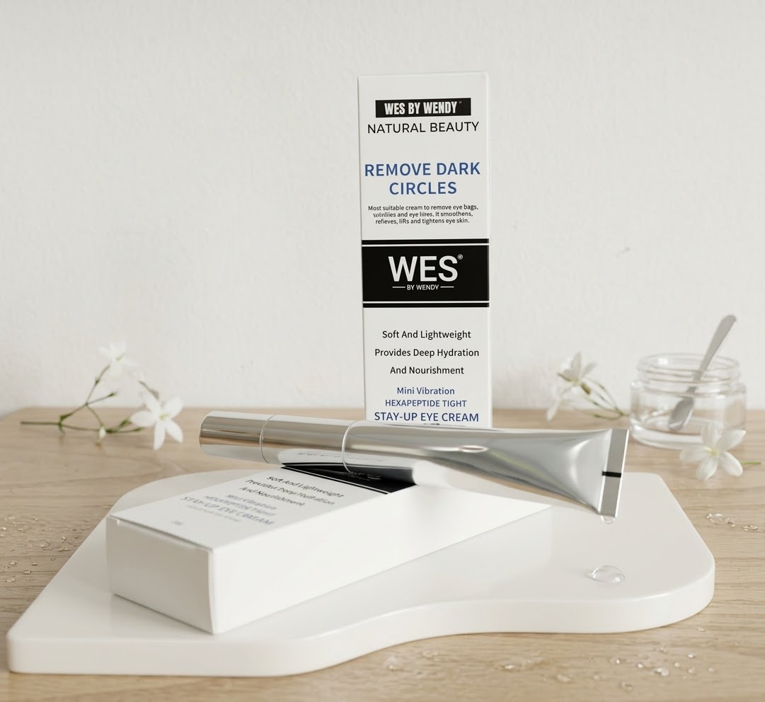WES eye cream and its vibrating eye applicator